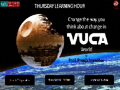 Change the way you think about change in VUCA world